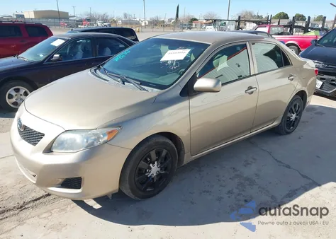 2009 Toyota Corolla Le z USA, uszkodzony, nr VIN 1NXBU40E59Z070952